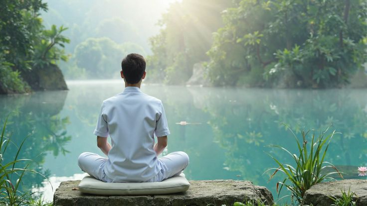 Campagna italiana con luce morbida